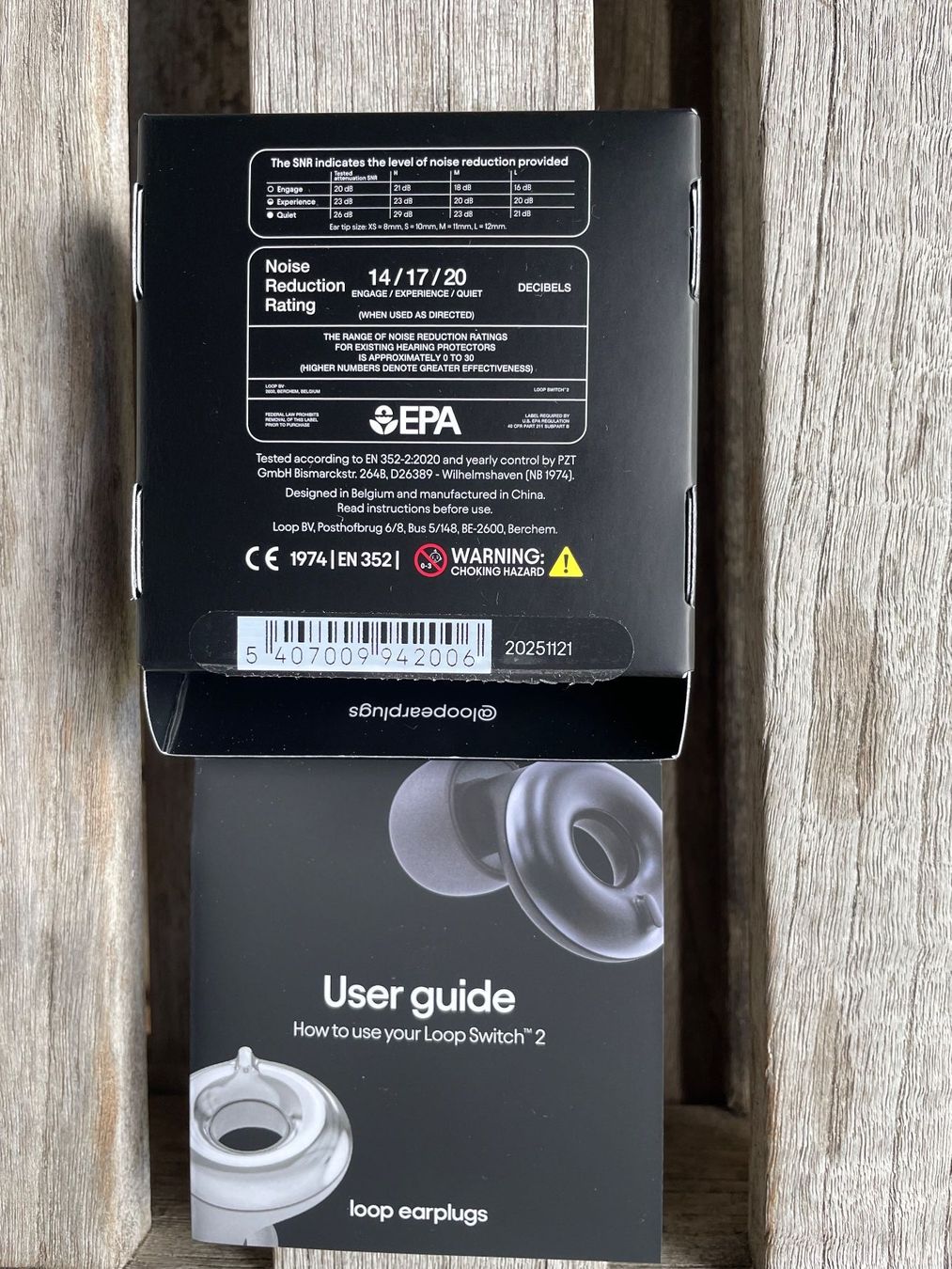 Orecchini pendenti & Orecchini a lobo: Loop earplugs/Switch 2 / Silber/ noise reduction 14/17/20 – Nuovo (secondo la descrizione) da Aarau venduto da waldrast 3