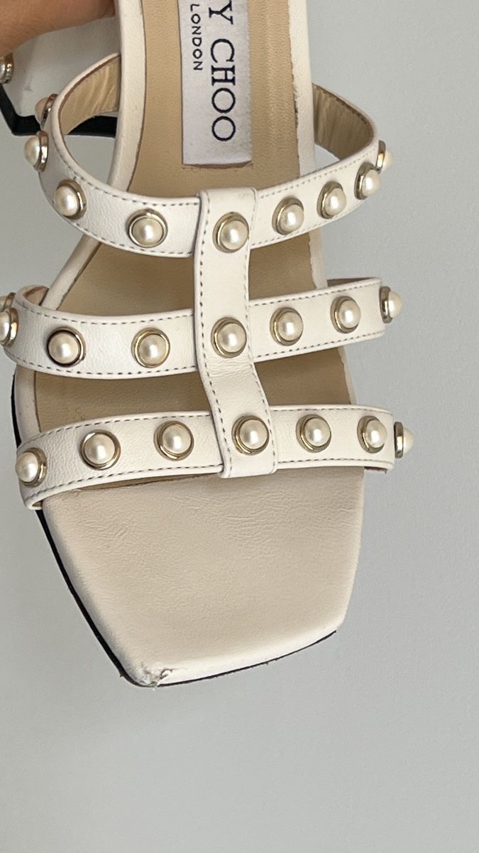 Jimmy Choo Damenschuhe: Jimmy Choo Mules size 37 – Neu (gemäss Beschreibung) aus Cadro von Victoria88 4