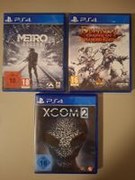 3 PS4 Spiele Metro Exodus Divinity XCOM 2 gebraucht
