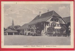 WASEN, GASTHOF ZUM RÖSSLI, 1929