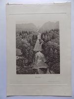 Giessbach Aquatinta von Weber