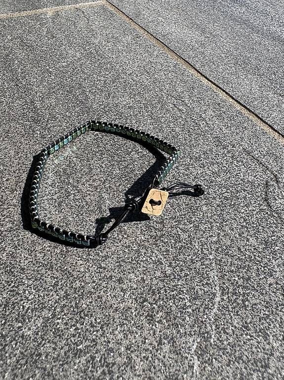 Bracciali & Braccialetti: Bracciale macrame con ematite  – Usato da Salorino venduto da Ann_db 2