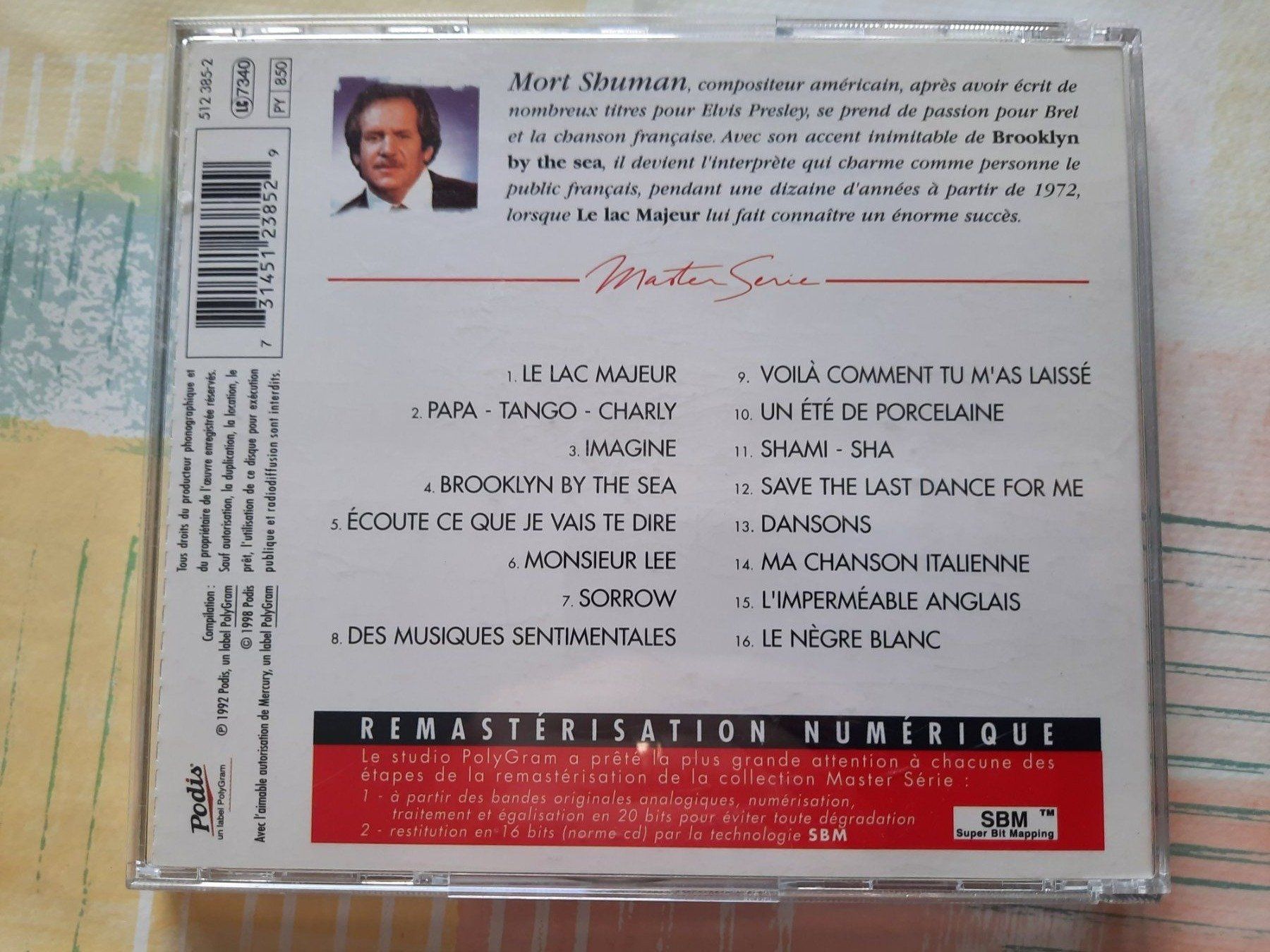 CD: CD Mort Shuman - Master série – Usato da Pully venduto da bro_n52j 1