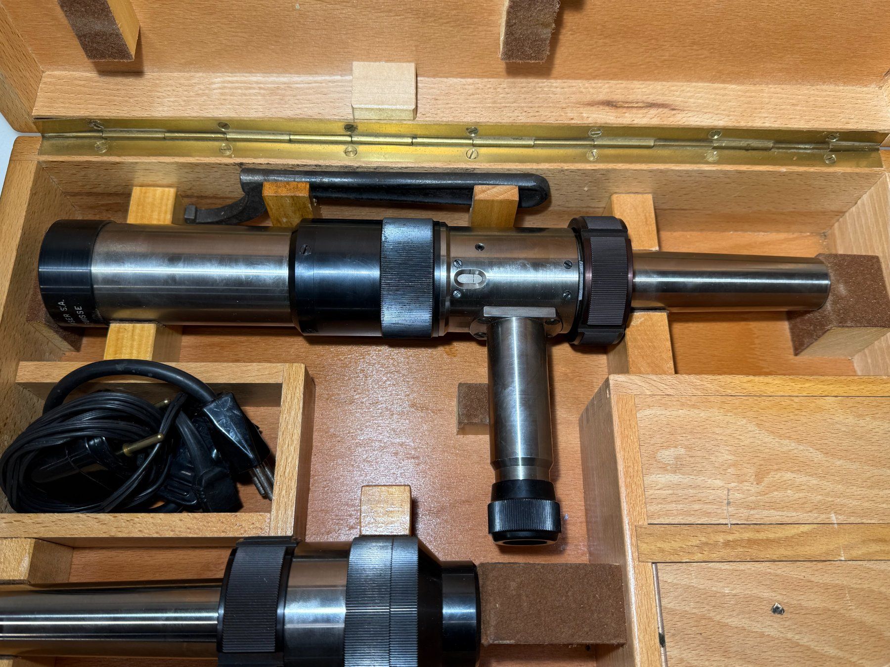 Misurare: Henri Hauser S.A. Zentriermikrosop MK4 – Usato da Boswil venduto da ABLagerBoswil 2