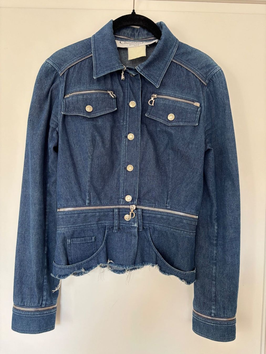 Dior Giacche: DIOR  Denim Jeansjacke blau  CH 34 – Usato da Herrliberg venduto da mayfi