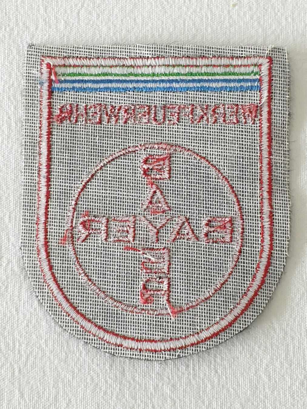 Plaketten & Abzeichen: Emblem Badge WERKFEUERWEHR BAYER – Gebraucht aus Mörschwil von spirspi 1