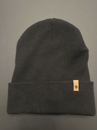 Fjällräven Beanie Mütze, Schwarz, Top Zustand!