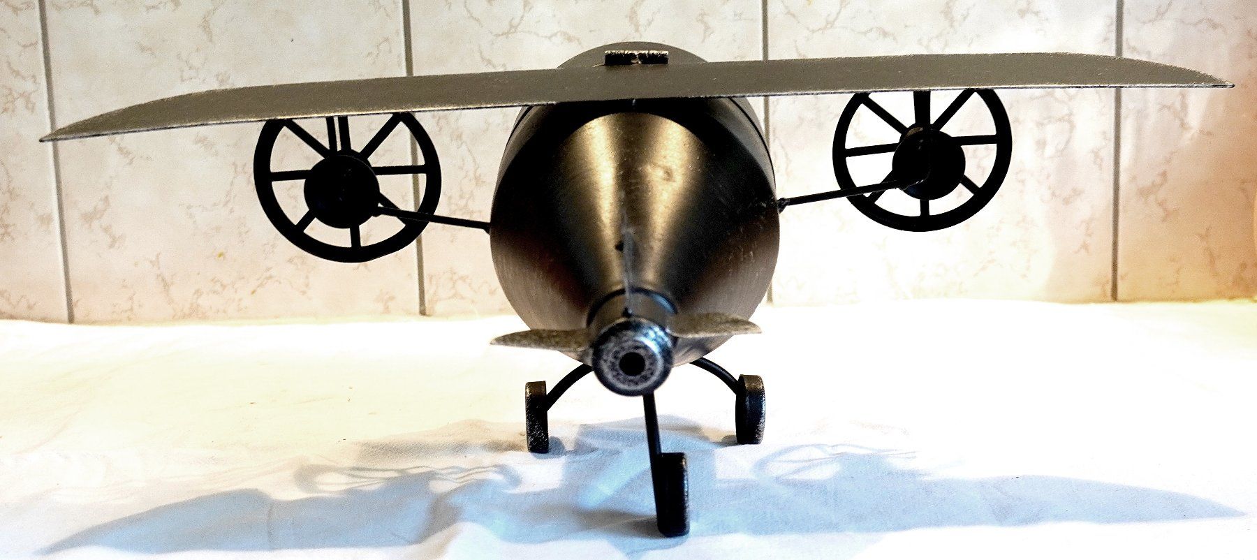 Orologi da terra & Orologi da parete: Tischuhr Flugzeug Steampunk – Usato da Baar venduto da 2cvbaar 2