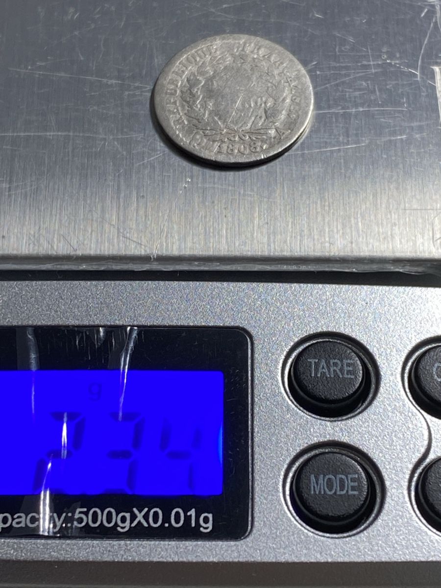 Tutti le monete: France - Demi franc - 1808 A - AG – Usato da Payerne venduto da Mike1682 2