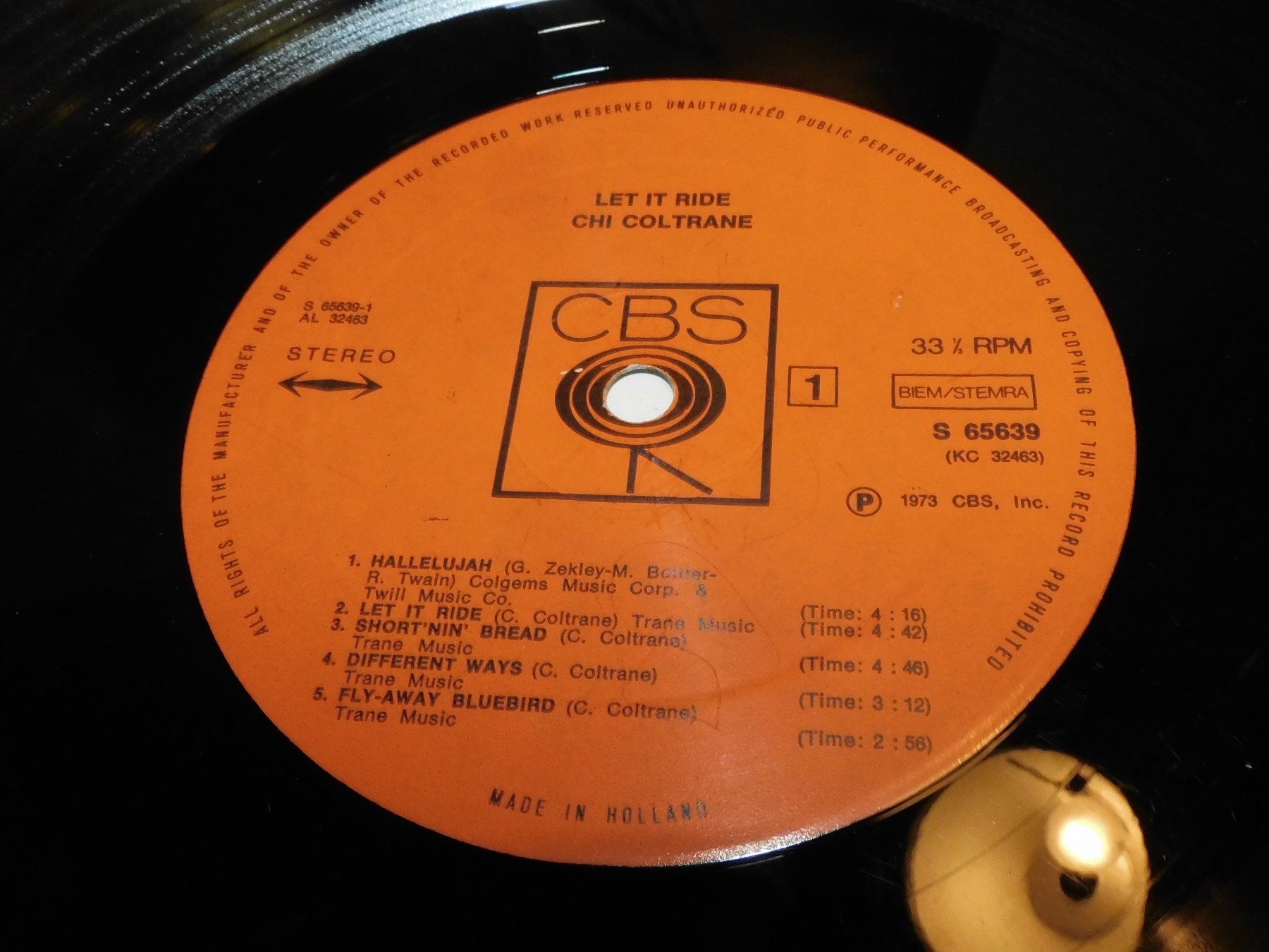 Dischi in vinile: LP - 1973 Chi Coltraine - Let it Ride - 1973 – Usato da Sursee venduto da 76 2