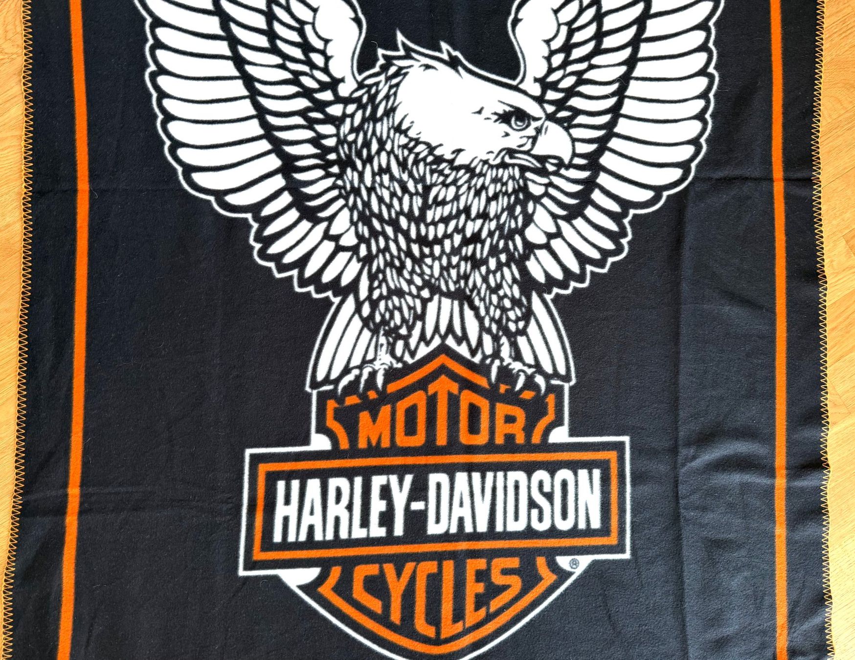 Coperte: Harley-Davidson Fleece-Decke – Usato da Frauenkappelen venduto da HDPerle 4