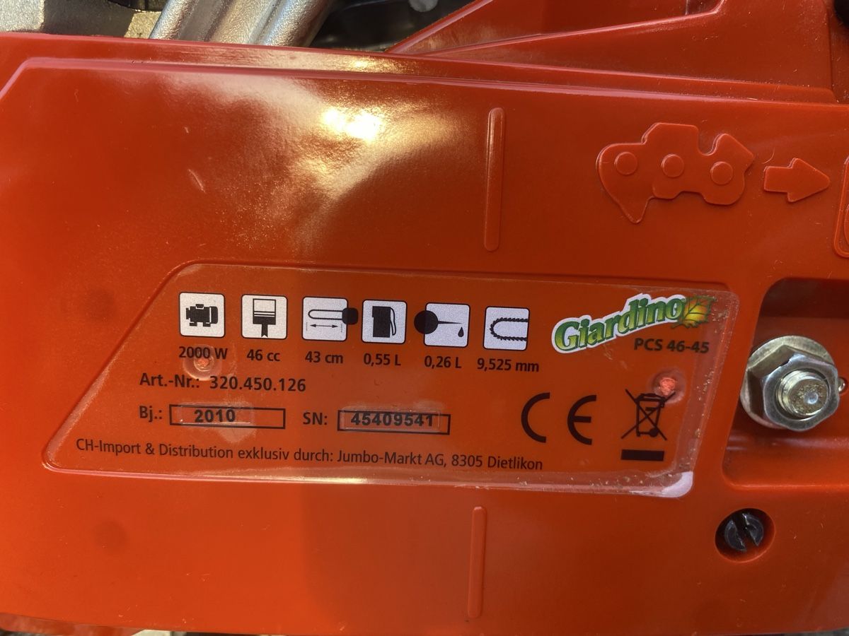 Seghe: Giardino Motorsäge 46ccm – Usato da Breitenbach venduto da Picaflor71 4