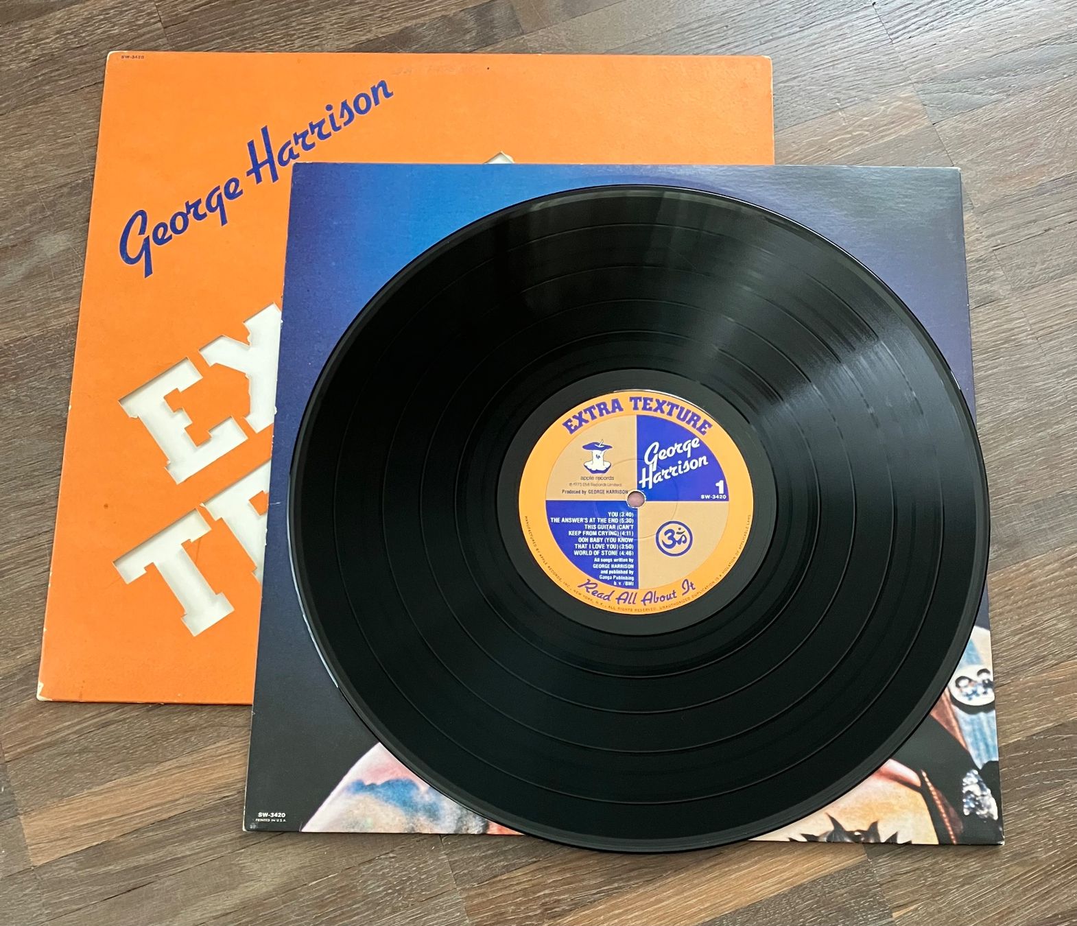 Dischi in vinile: GEORGE HARRISON - EXTRA TEXTURE – Usato da steffisburg venduto da Dstauffer 1