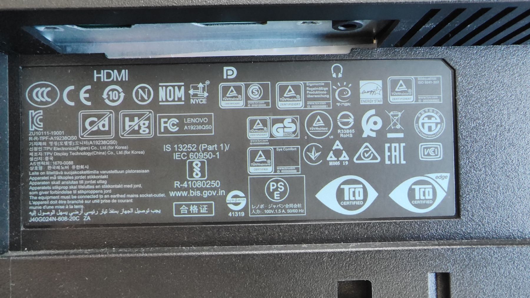 Lenovo Monitor: Lenovo ThinkVision S24q-10 – Nuovo (secondo la descrizione) da Erstfeld venduto da an_zimmi 4