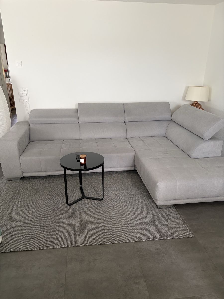 Sofas: Ecksofa Grau Stoff  – Neuf (Voir description) à Spiez par aci_jrd7 3
