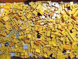 Lego Technic 300 Gelbe Kleinteile -P54