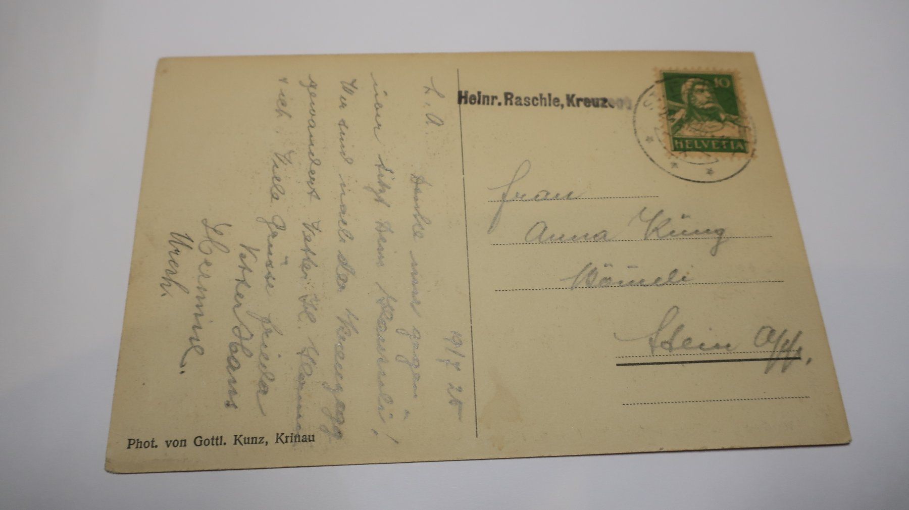 Cartes postales: Kreuzegg - Schwingfest  1925 – D'occasion à Cormoret par Pascalll2001 2
