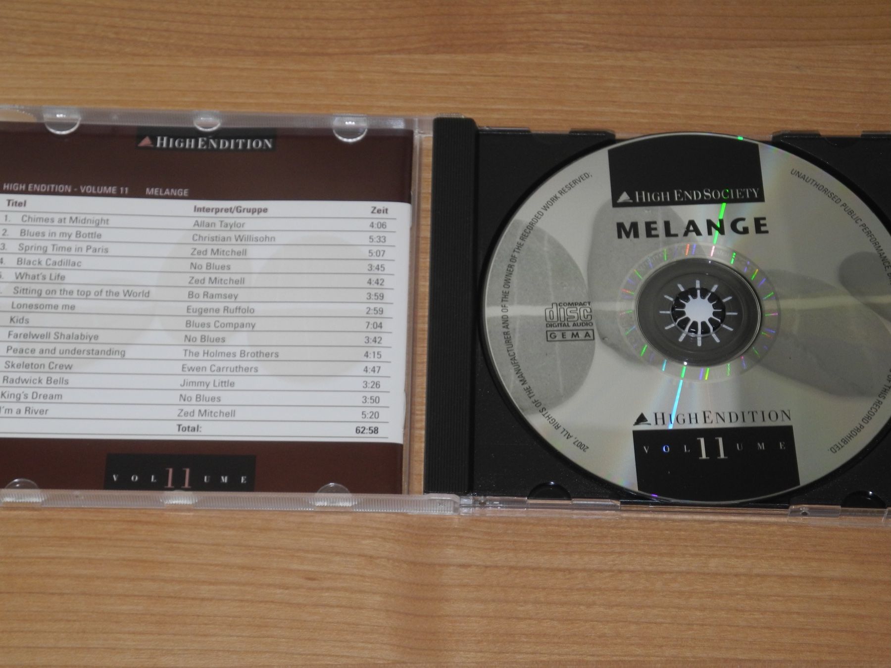 CDs: AUDIOPHILE HIGH ENDITION: MELANCHE - AUDIOPHIL – Neuf (Voir description) à Fahrwangen par Swirl2 1