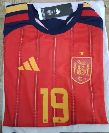 Fussballtrikot Spanien Lamine Yamal Gr L