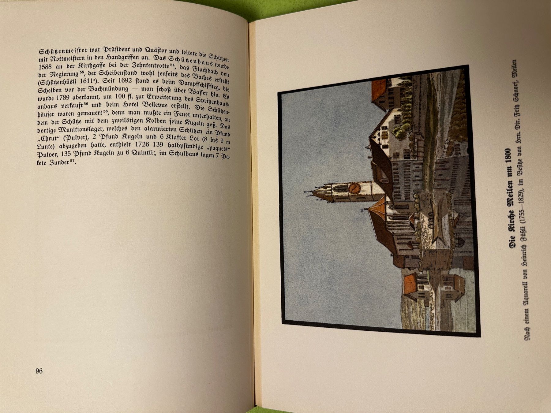 Libri: Jakob Stelzer: Geschichte der Gemeinde Meilen. – Usato da Zürich venduto da allp 4