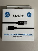 MAKO USB-C auf Micro USB Kabel 1 Meter NEU Original verpackt