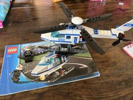 Lego 7741 Police Helicopter komplett