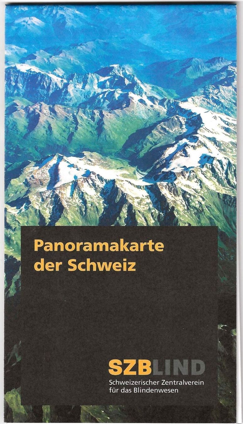 Landkarten & Atlanten: Panoramakarte der Schweiz SZB – Neu (gemäss Beschreibung) aus Lenk im Simmental von Ruedauph