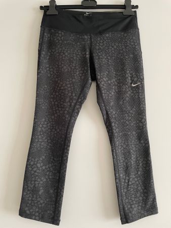 Tights von Nike knielang, schwarz/grau Größe S