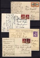 R1810  /  28 lettres / cartes afr. pro juventute 1922-1938