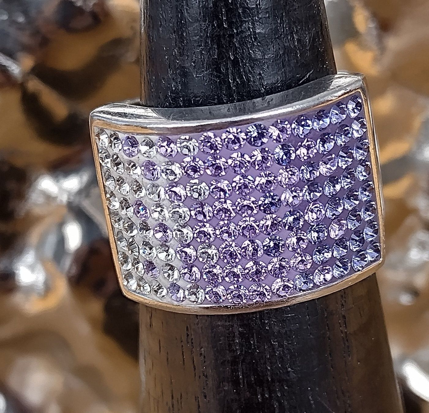 Anelli: GLITZER RING IN 925 SILBER – Usato da Romanshorn venduto da BoutiqueA