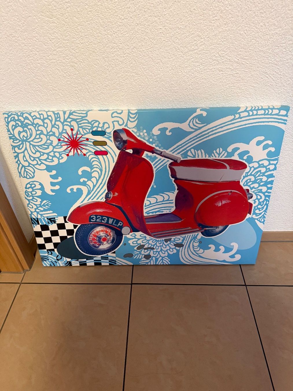 Poster & Bilder: Vespa Piaggio -Vintage Bild Kult – Gebraucht aus Wettingen von bar7 1