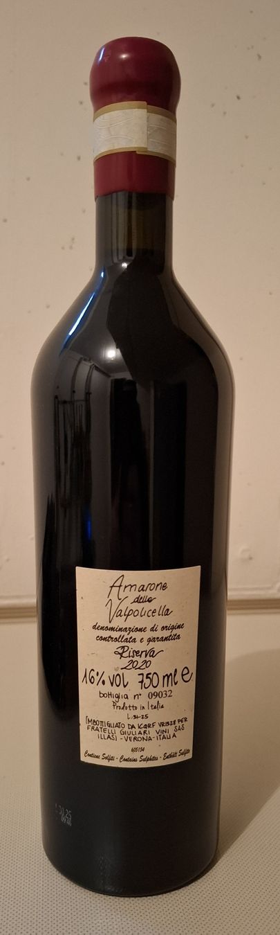 Amarone Vino: 6 Fl, Originalverpackt, Angelo di Vino Riserva 2020 Jg!! – Nuovo e nell'imballaggio originale da Hüttikon venduto da eca_5zw9 1