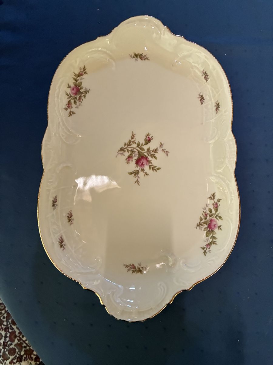 Rosenthal Piatti di portata: Rosenthal 2 ovale Servierplatten  – Usato da Dornach venduto da Rosengarten 1