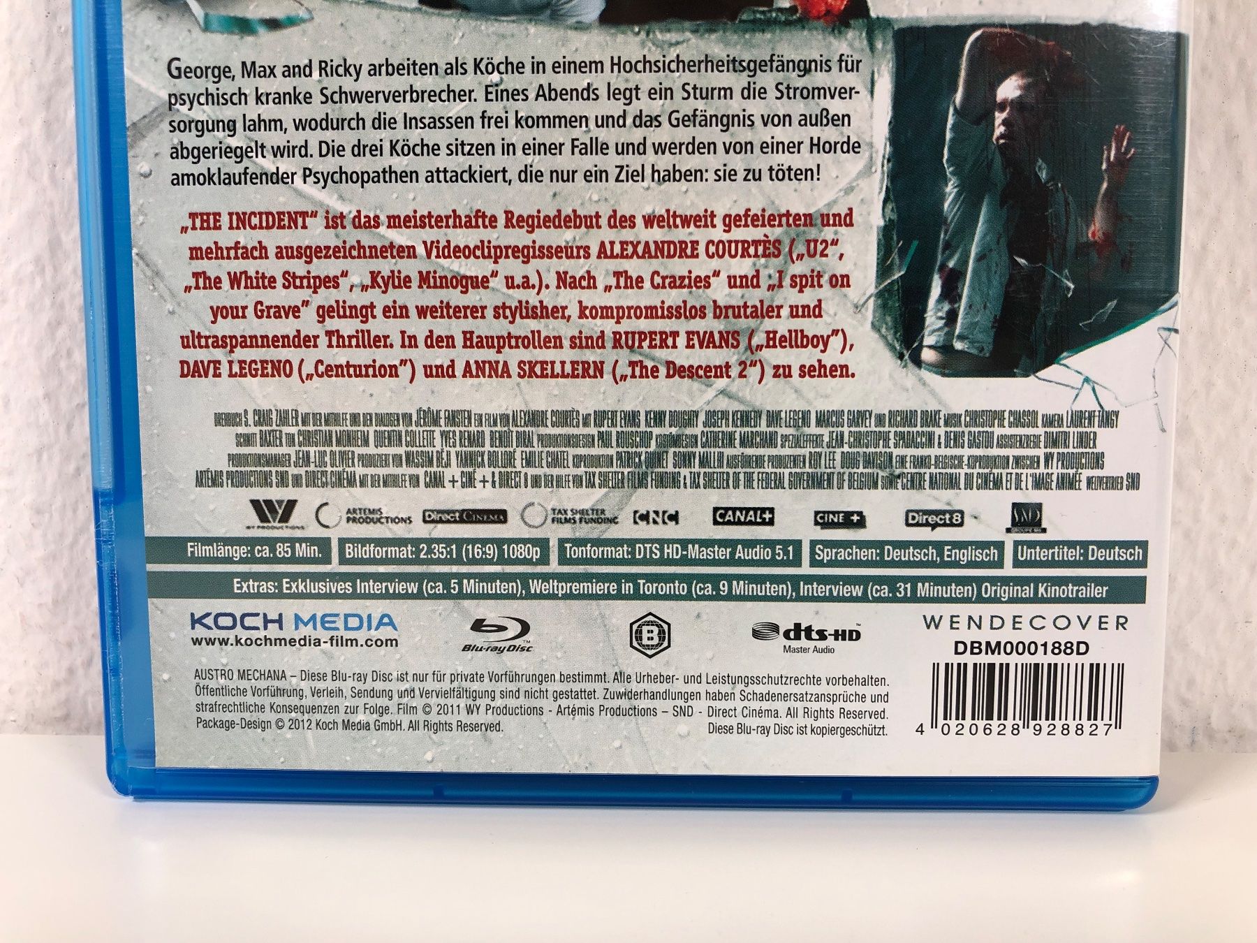 Tutti i DVDs: The Incident (2011) - Bluray – Usato da Bern venduto da McFlurry_08 2