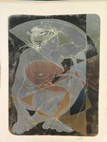 Hans Erni Lithografie signiert nummeriert 6/150