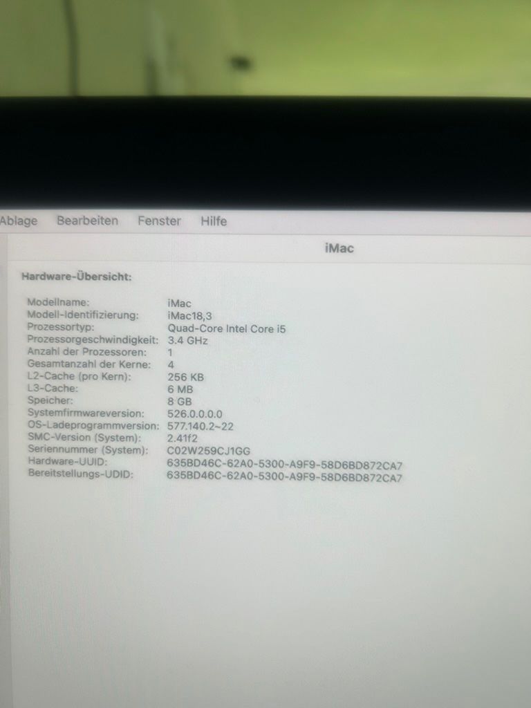 Apple PCs: iMac 27 Zoll – D'occasion à Zürich par Tm7 3