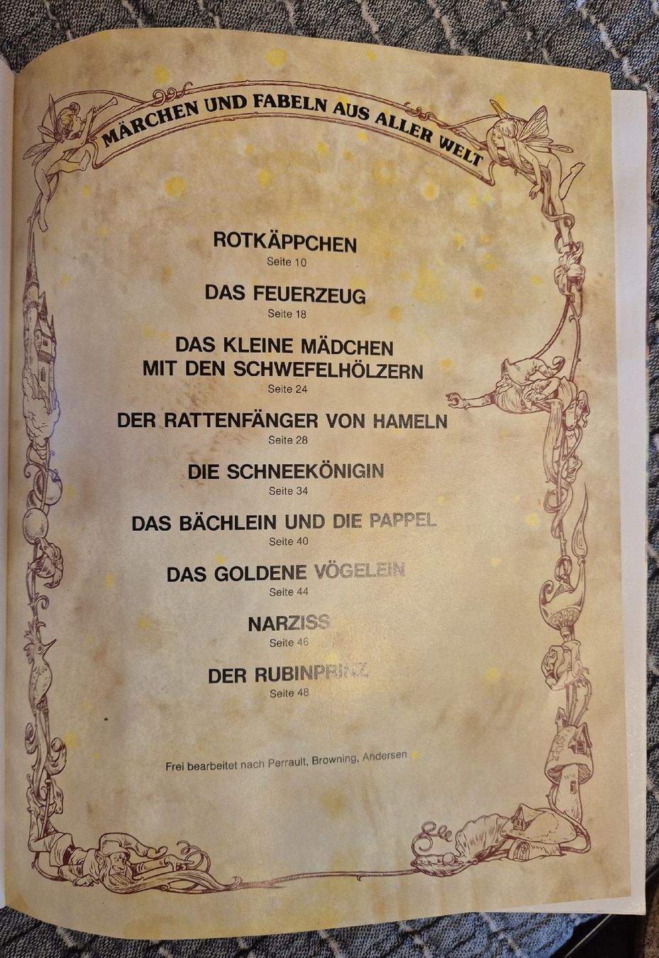 Libri: Märchenbuch "Rotkäppchen", Mondo Verlag, Vintage – Usato da Halten venduto da GiMu.84 2