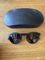 Sonnenbrille HUGO BOSS Schwarz/blau mit Etui