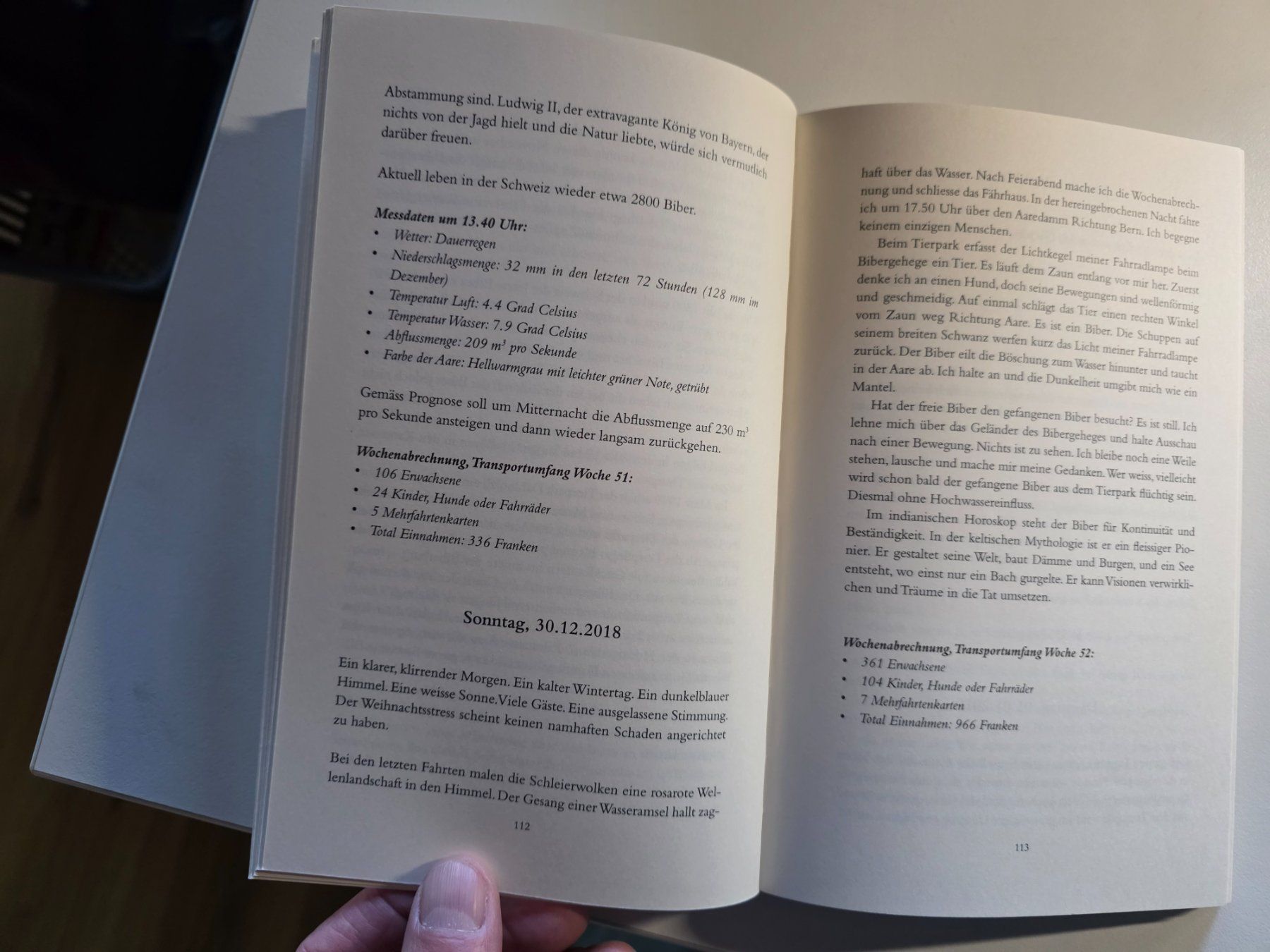 Libri: Aare - Logbuch eines Fährmanns - Daniel Glauser - 2021 – Usato da Walterswil BE venduto da Lonitti 4