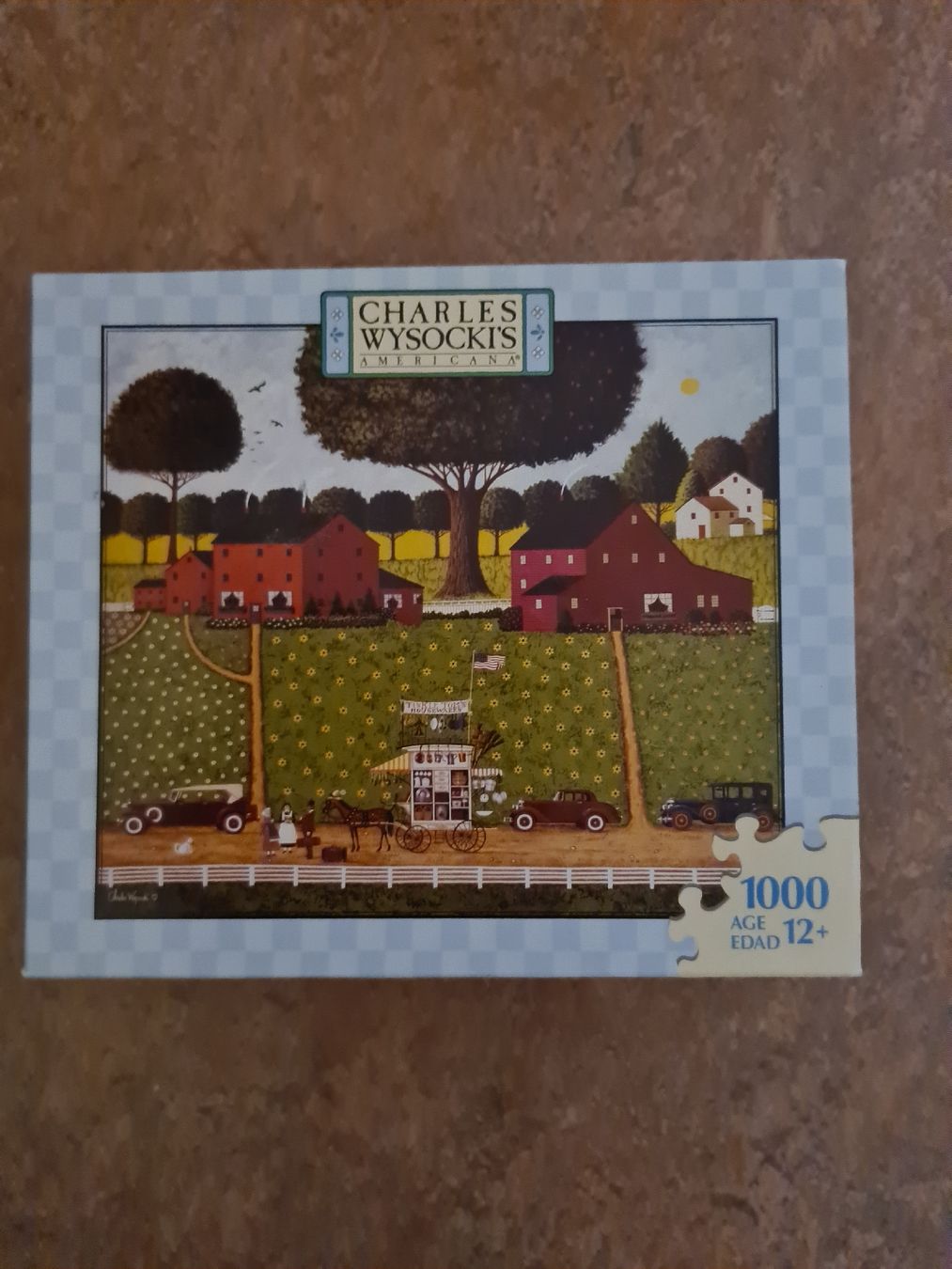 Puzzle: Charles Wysocki "Americana" 1000 Teile – Usato da Trimbach venduto da Meily2
