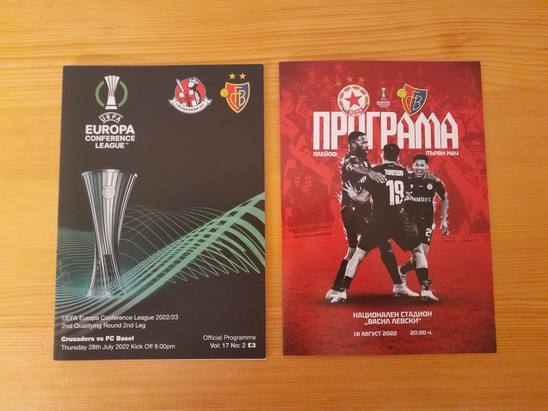 Zeitschriften & Magazine: fc basel matchprogramme – Neu (gemäss Beschreibung) aus binningen von bergen00