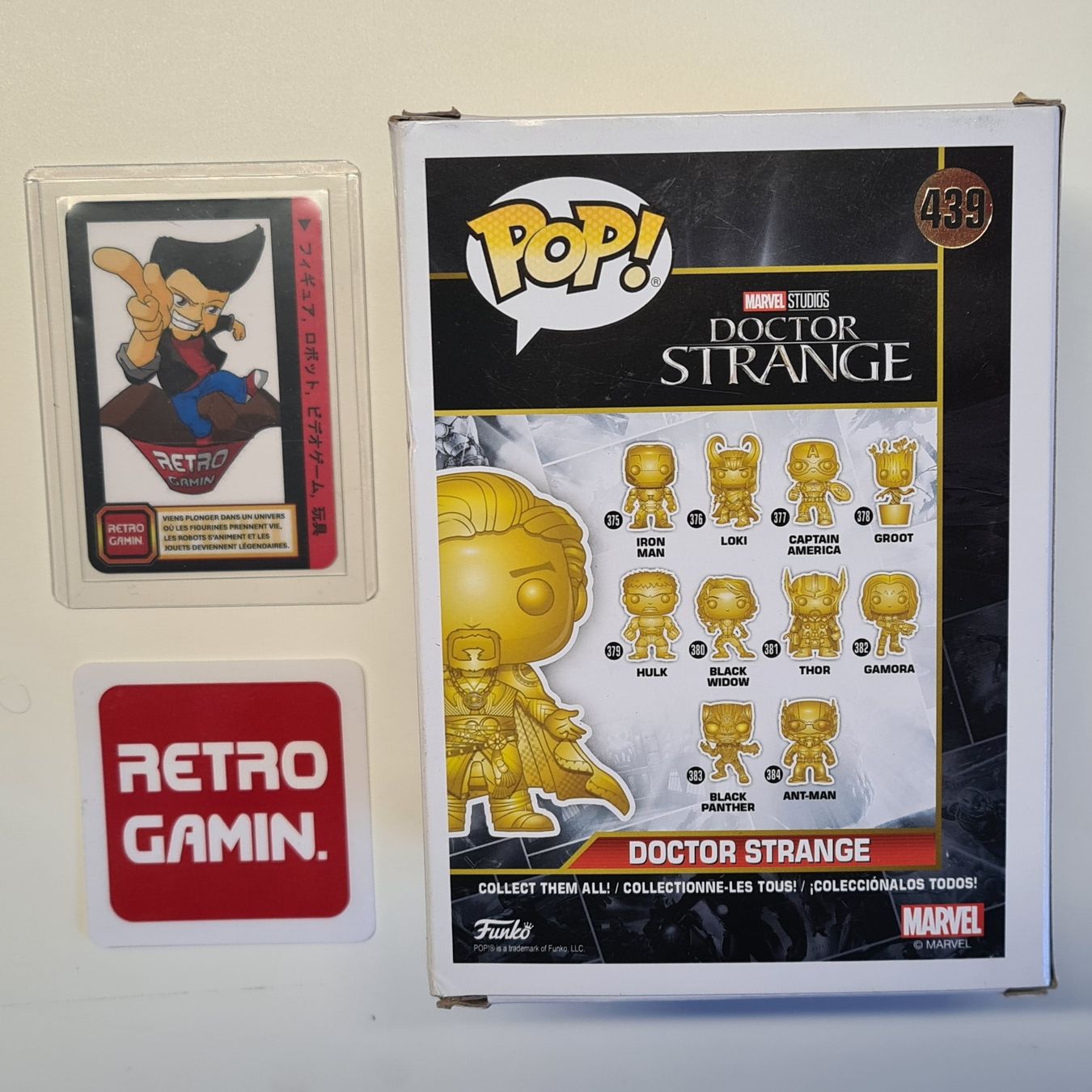 Statuette: Funko Pop - Doctor Strange Gold 439 - Marvel Studios – Nuovo e nell'imballaggio originale da Villarzel venduto da Retro_Gamin. 1