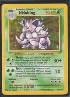 POKÉMON / Nidoking / Base Set 1999 / Holo / 1Fr.! 🇺🇸