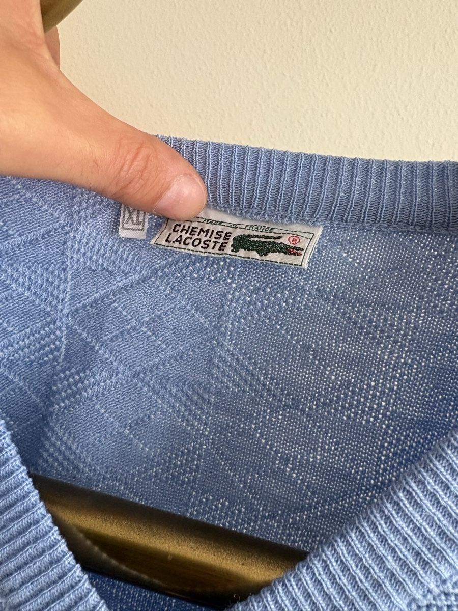 Lacoste Maglioni & Felpe: Pull Lacoste Homme XL Bleu Ciel – Usato da Neuchâtel venduto da sharposneaks 2