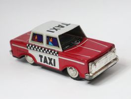 Blechauto Taxi Schwungradantrieb