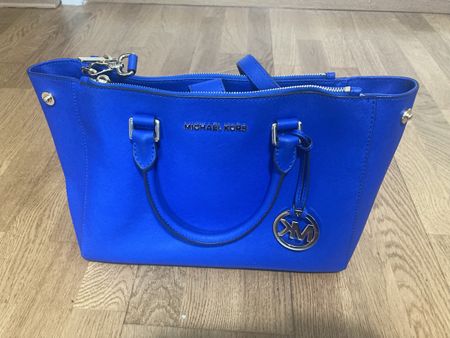 Michael Kors Handtasche Köningsblau, wie neu