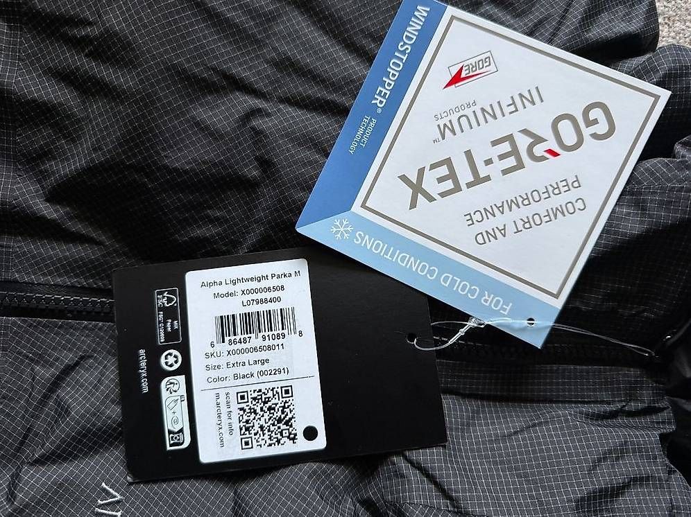 Arcteryx Giacche: Arcteryx Alpha down Parka – Nuovo (secondo la descrizione) da Flims Waldhaus venduto da flo_sth6 2