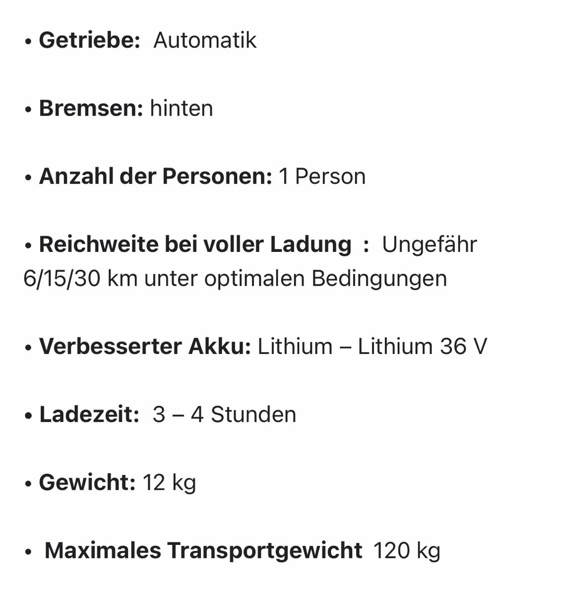 Scooter: E-Scooter – Nuovo (secondo la descrizione) da Hofstetten BE venduto da Alpheidi75 3