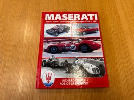 Maserati Buch Sport-Renn und GT Fahrzeuge 1926-1991