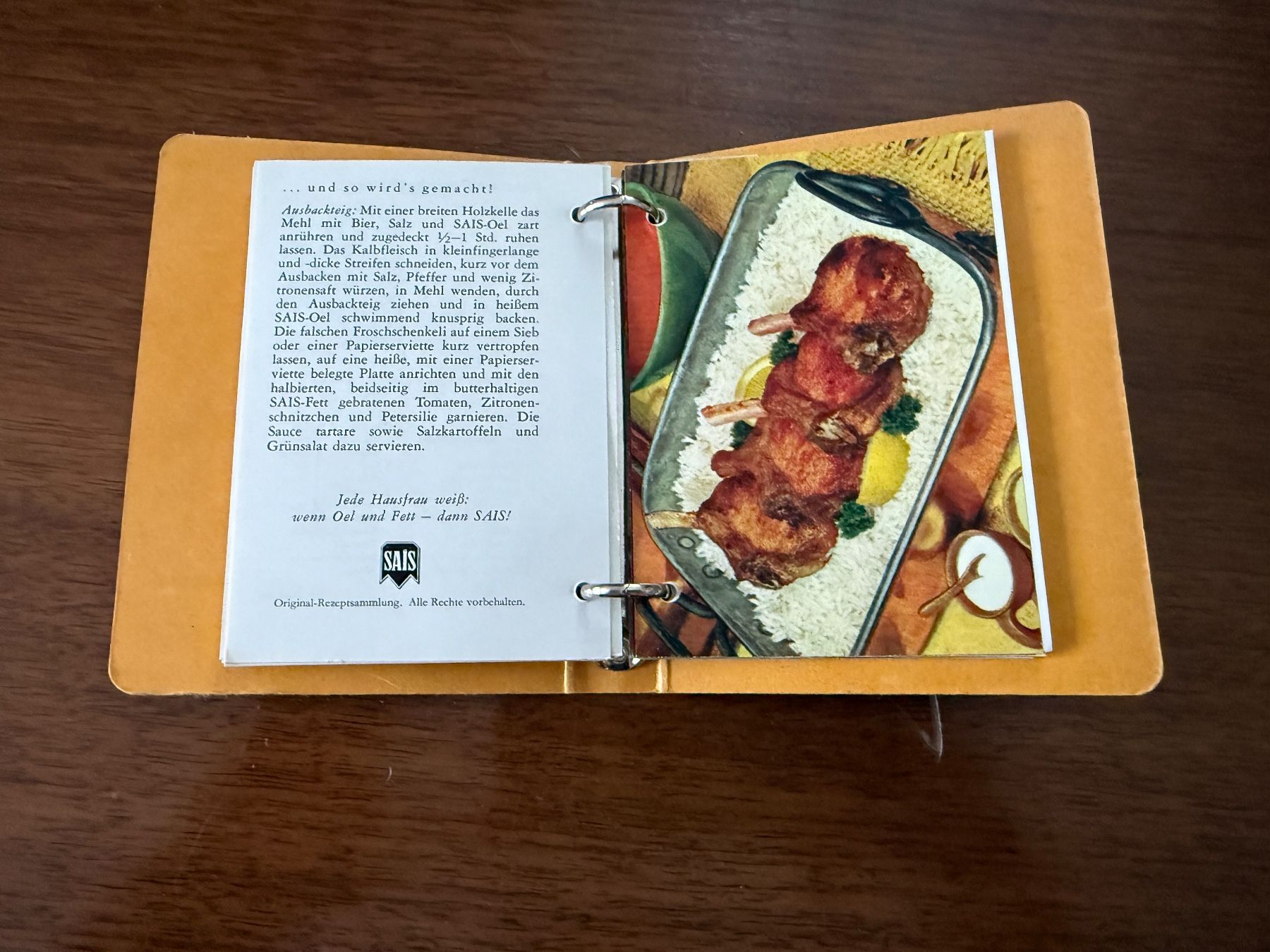 Libri: SAIS Rezeptbuch Ringbuch – Usato da Erstfeld venduto da Uhu1980 8